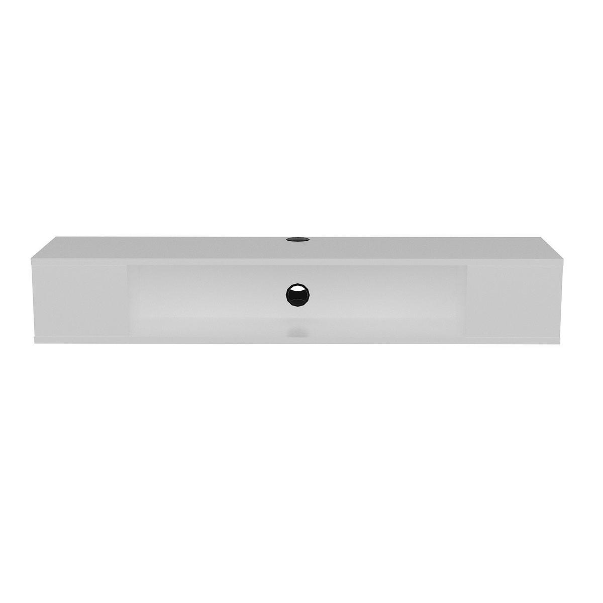 TV-ELEMENT Peti Weiß - Weiß, Holzwerkstoff (135/23/35.2cm) - Decorotika
