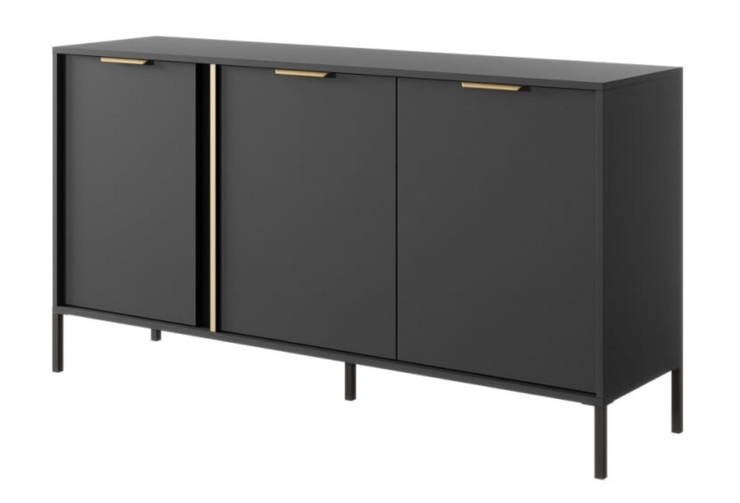 Sepro Meble Sideboard Graphit 153.1x81.4x39.5 cm