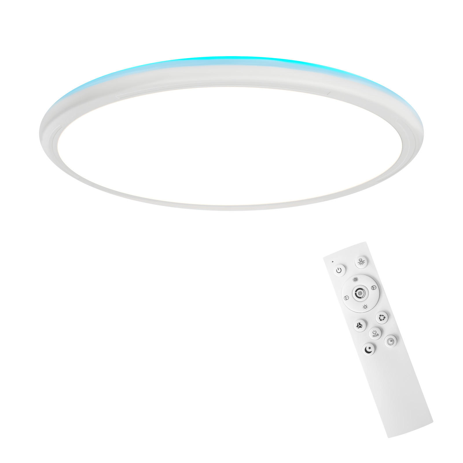 LED-DECKENLEUCHTE Xandor 30/30/2.7 cm - Weiß, Metall (30/30/2.7cm) - ZMH