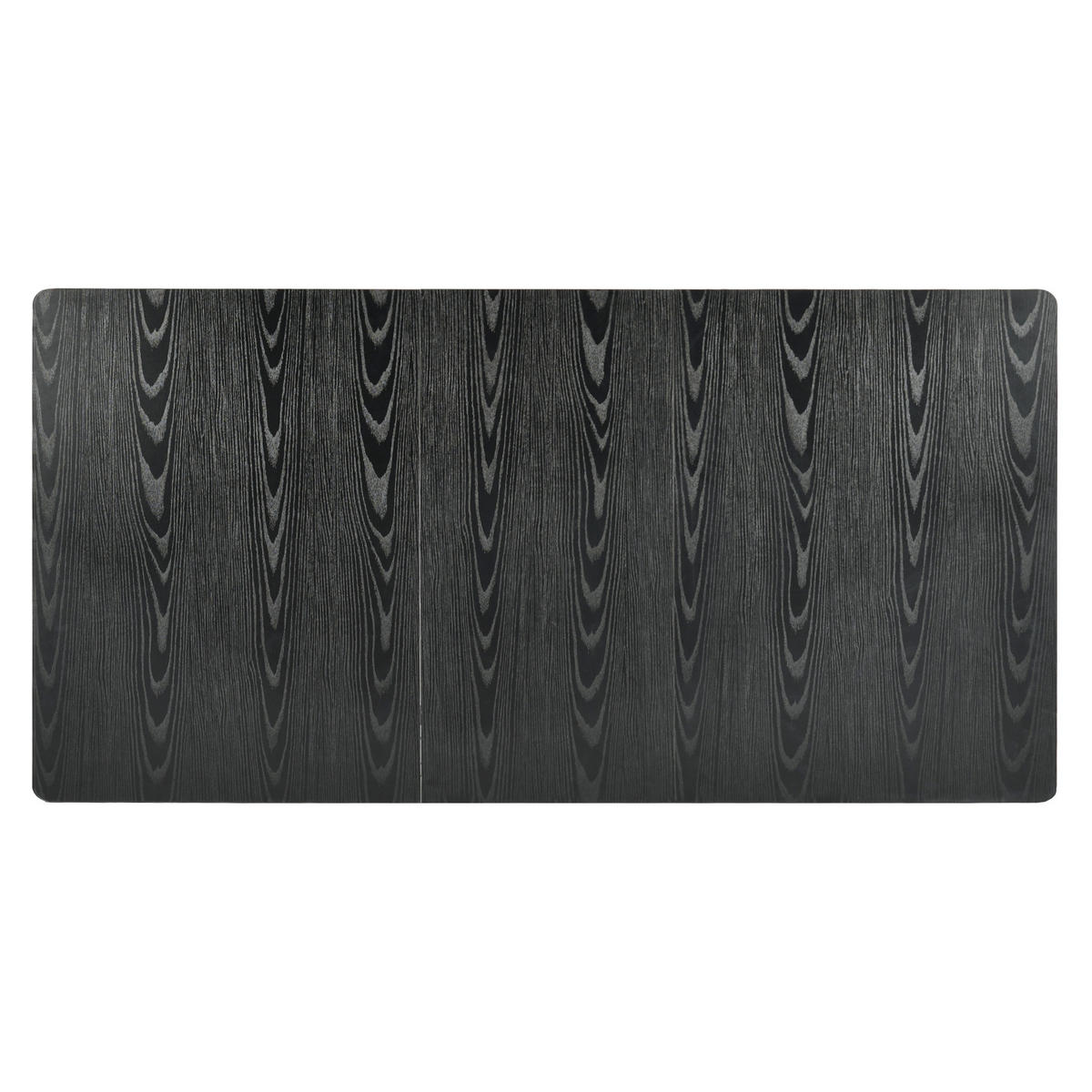 ESSTISCH im Industriestil Schwarzer ausziehbarer 120-160 - Goldfarben/Schwarz, Holz/Metall (80/120/75cm) - Urban Meuble