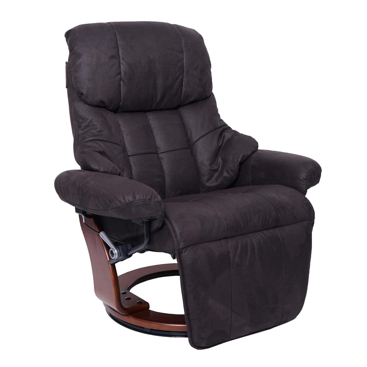 RELAXSESSEL 2 Braun, Schwarz - Schwarz/Braun, Textil (90/105/82cm) - MCA