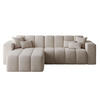 ECKSOFA Nork Beige Links - Beige, Holz/Textil (180/265cm) - Graingold