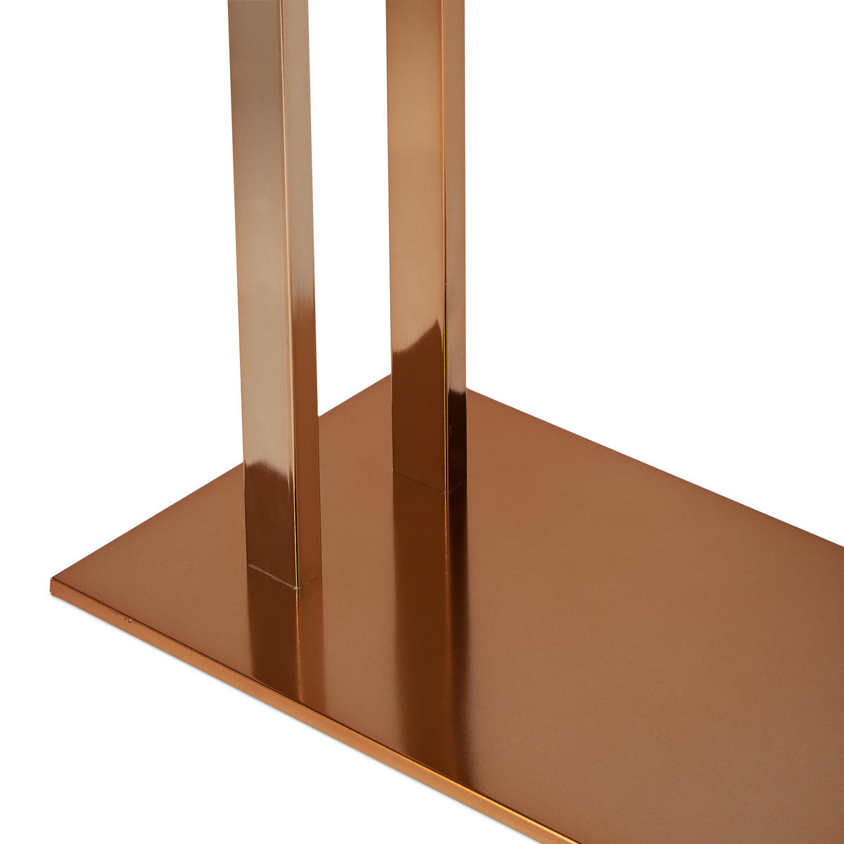 HANDTUCHHALTER - Kupferfarben, Metall (32/80/20cm) - Relaxdays