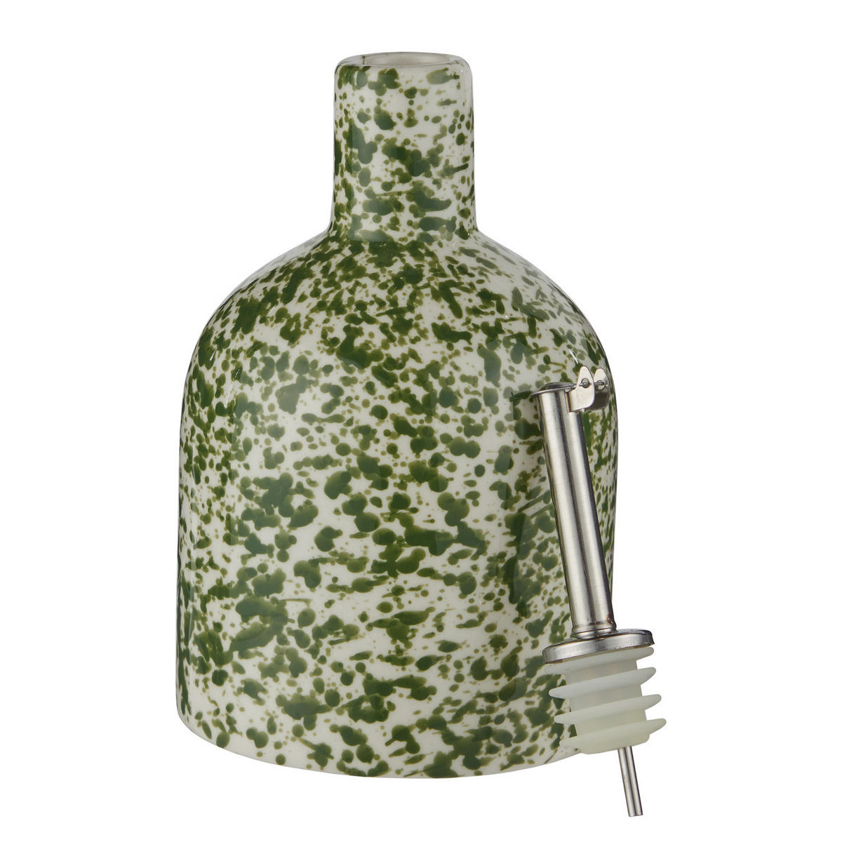 ÖL- & ESSIGFLASCHE Splash - Grün, Keramik (18/8/23cm) - Butlers