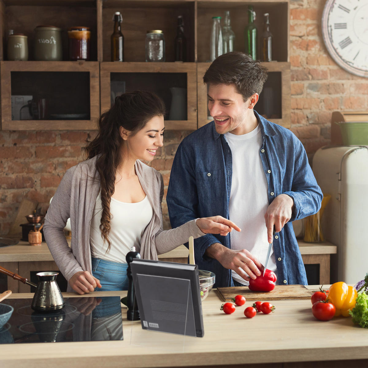 BUCHAUFSTELLER - Transparent, Kunststoff (20/24/20cm) - Relaxdays