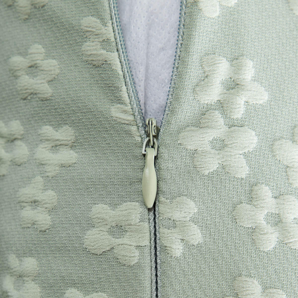 KOPFKISSENBEZUG Blomster Pistazie 45/45 cm - Grün, Textil (45/45cm) - Homla