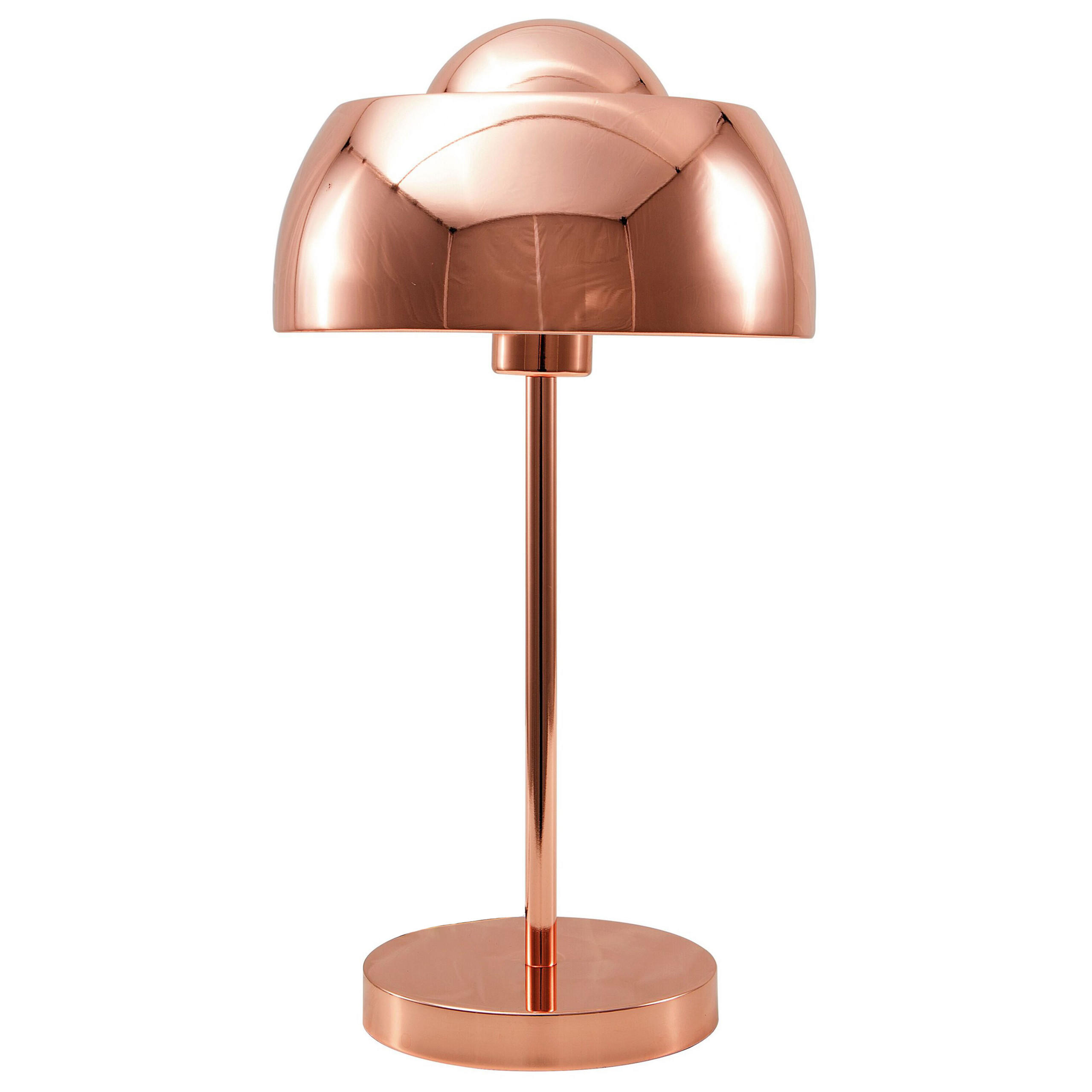 TISCHLAMPE Senette 24/24/44 cm - Kupferfarben, Metall (24/24/44cm) - Beliani