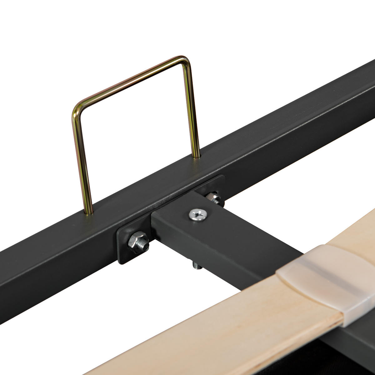 STAURAUMBETT 180/200 cm DE-00060, in Beige, hydraulischem Lattenrost - Beige, Metall (180/200cm) - ComfortXL