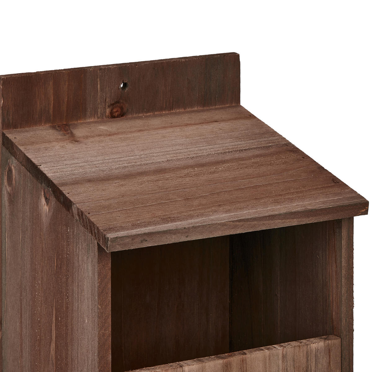 NISTKASTEN - Braun, Holz/Metall (22/36/21cm) - Relaxdays