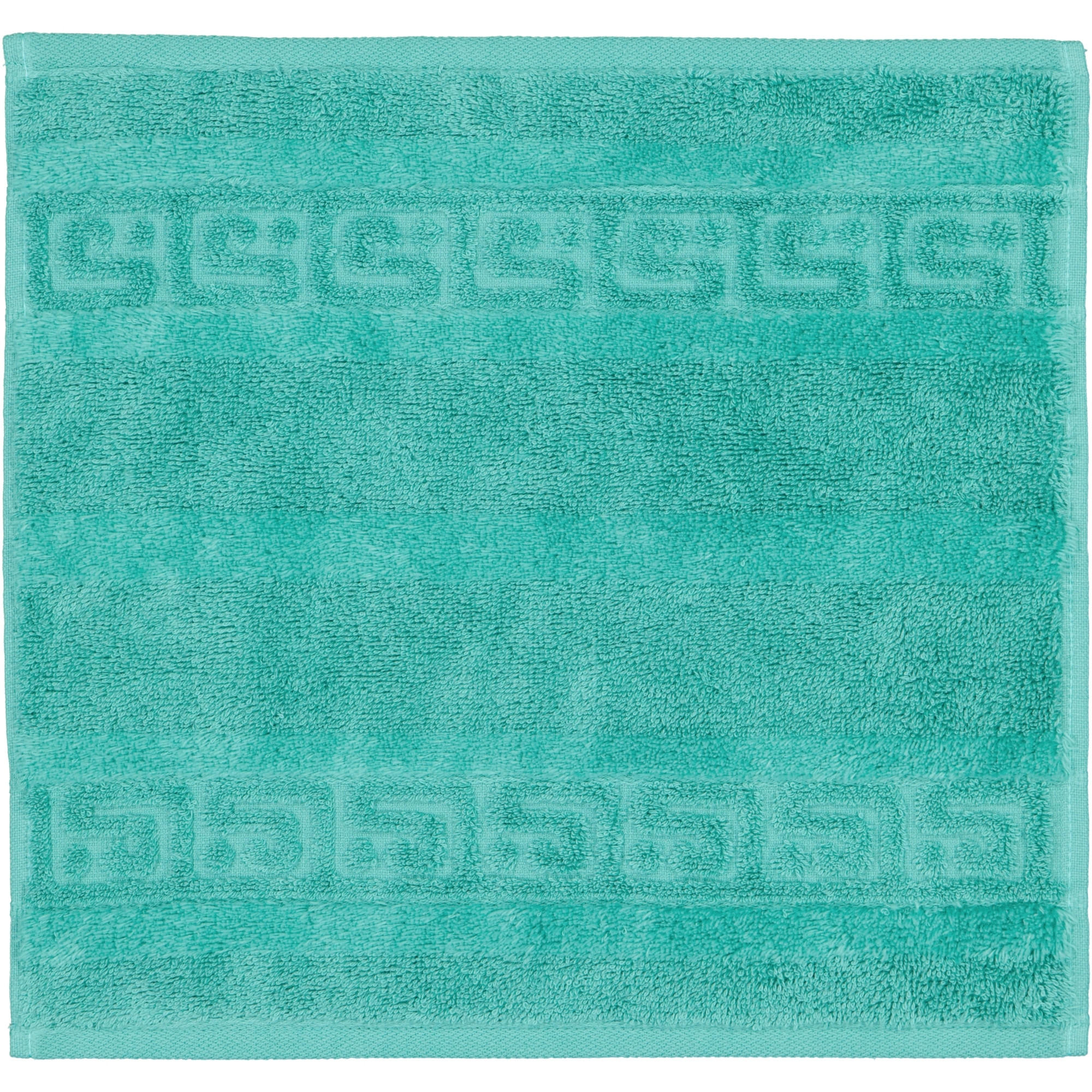 HANDTÜCHER NOBLESSE UNI 1001 SMARAGD - 421 - Grün, Textil (30/30cm) - Cawoe