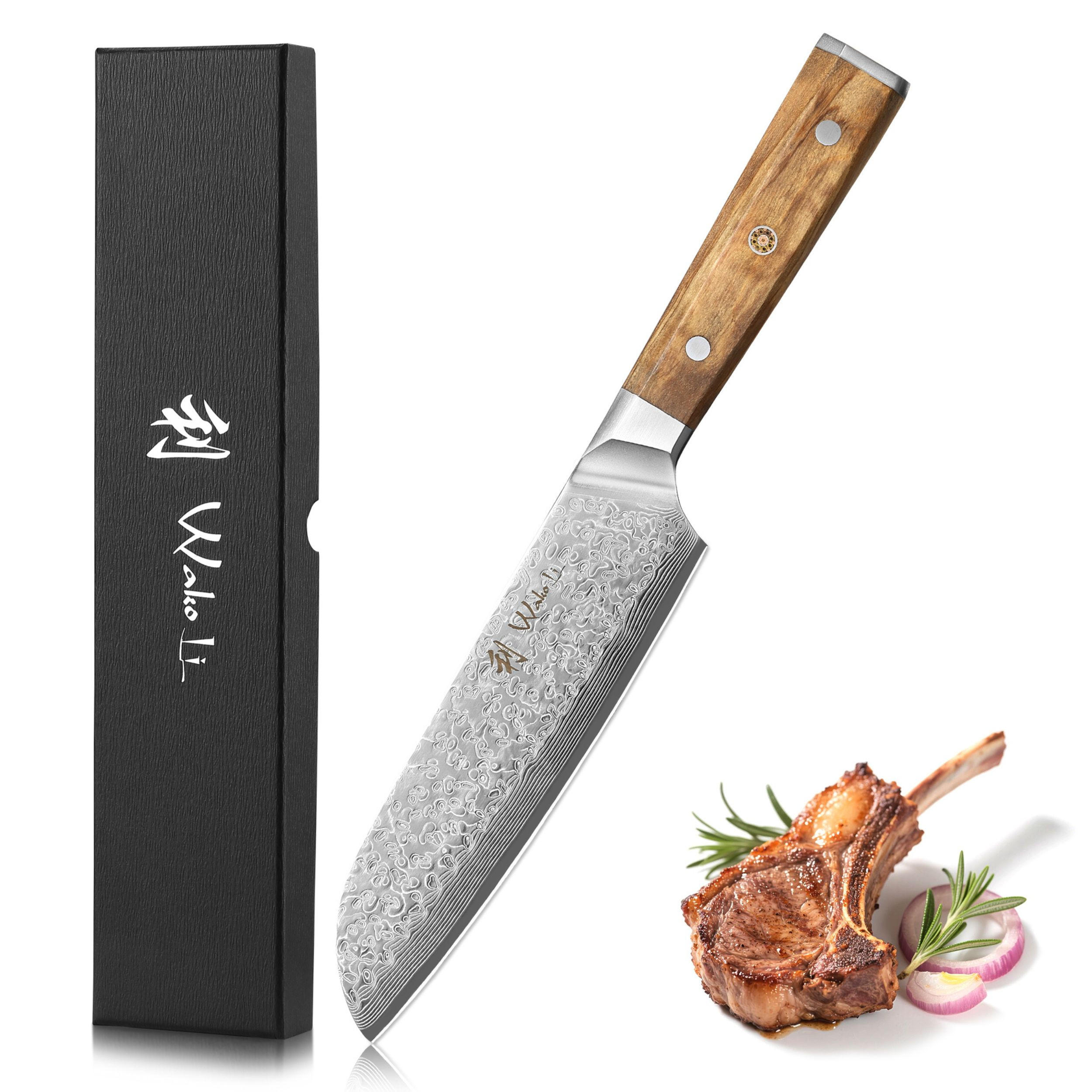 Wakoli Santokumesser Braun 31 cm