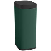 SENSOR-MÜLLEIMER Metall ABS Dunkelgrün - Dunkelgrün, Metall (26.5/68/35.5cm) - HOMCOM