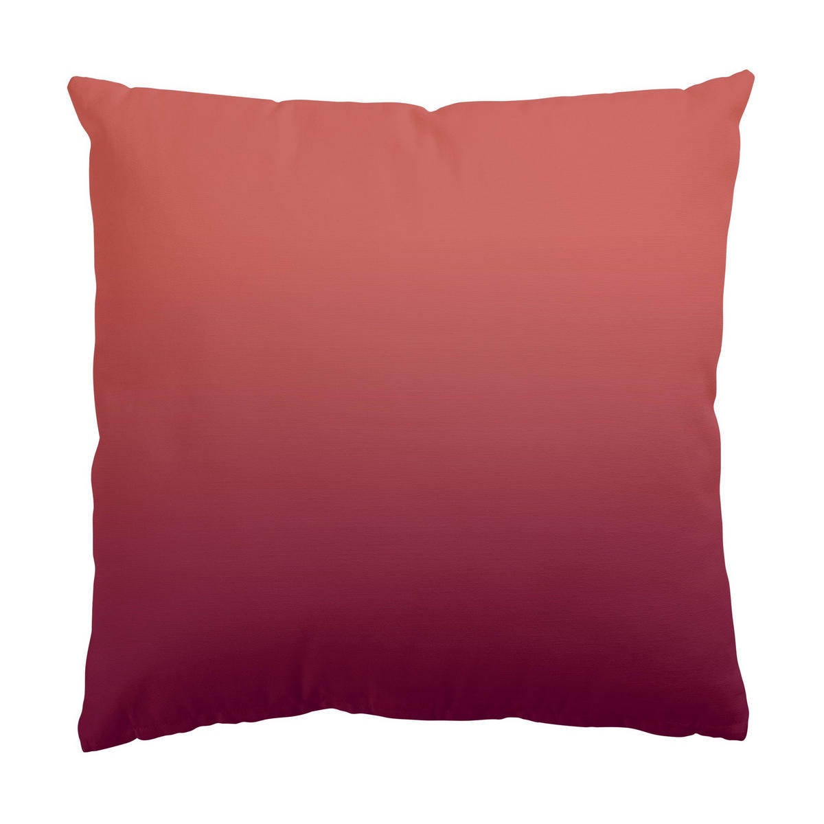 KISSENBEZUG Roter Farbverlauf 50/50 cm - Rot, Textil (50/50cm) - Bilderwelten