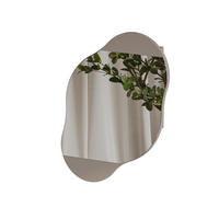 SPIEGELSCHRANK Cloud Mocha 60/75/13 cm - Mokka, Holzwerkstoff (60/75/13cm) - Decortie