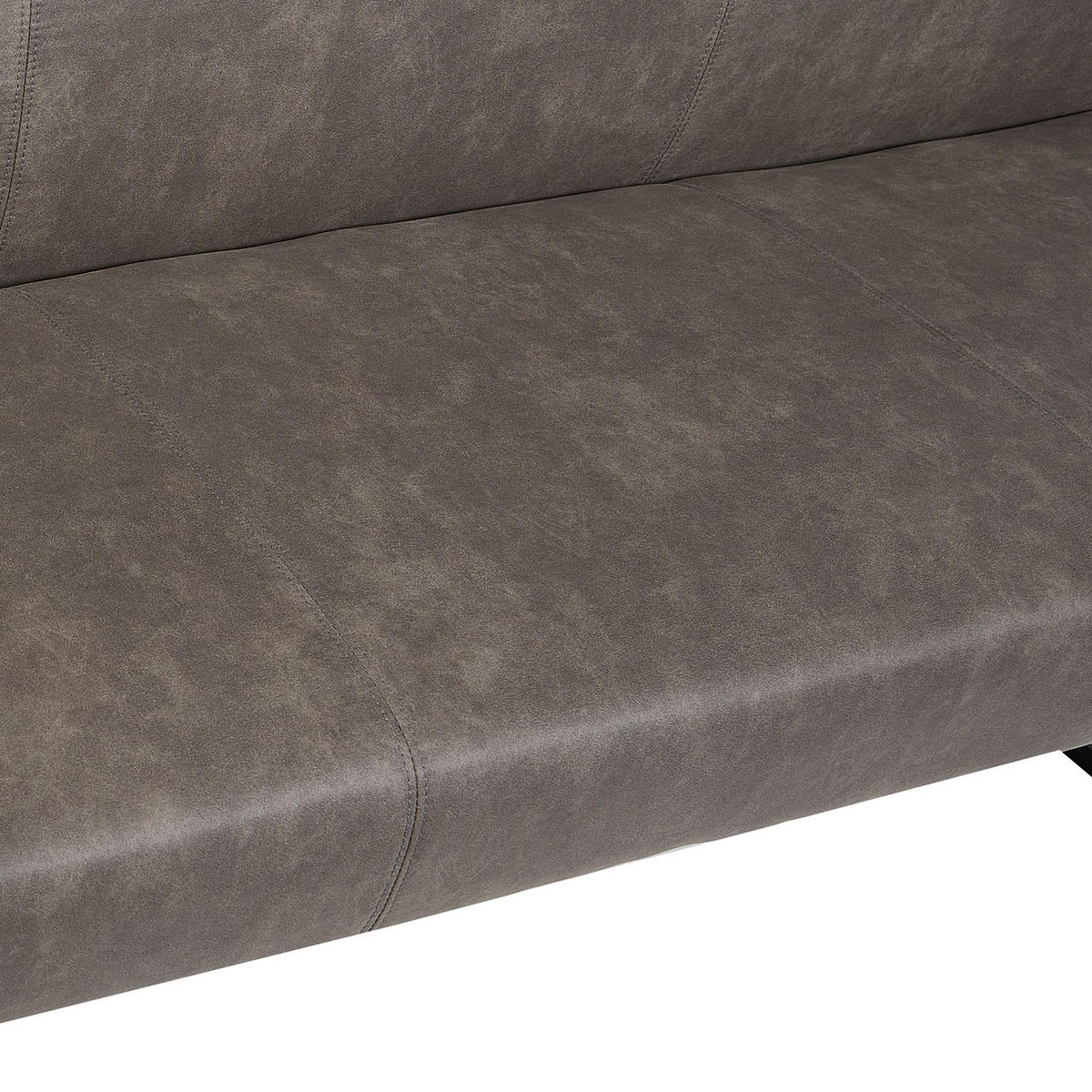 SITZBANK JOYCE - Taupe, Metall (160/91/66cm) - DUBI Möbel