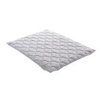 TOPPER - 2 Personen - stoff - weiß Nakara - Weiß, Textil (160/200cm) - Vente-Unique