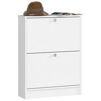 SKŘÍŇ NA BOTY bílá 80/60/20 - bílá, kompozitní dřevo (60/80/20cm) - RAUMHIRSCH FURNITURE