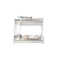 ETAGENBETT Karyl 208x175x158 aus Massivholz in Weiß - Weiß, Holz (90/200cm) - 58aufmkessel