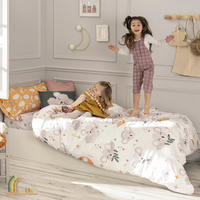 BETTBEZUG set 2 teiliges Baby koala 180x220 cm (Komfortgrösse) - Multicolor, Textil (180/220cm) - Happy Friday