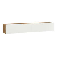 TV-ELEMENT Lapinlahti - Weiß, Holzwerkstoff (180/29.5/31.5cm) - [en.casa]