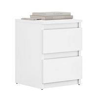 NACHTTISCH HANA M2 Weiß - Weiß, Holzwerkstoff (30/40/30cm) - Lookway