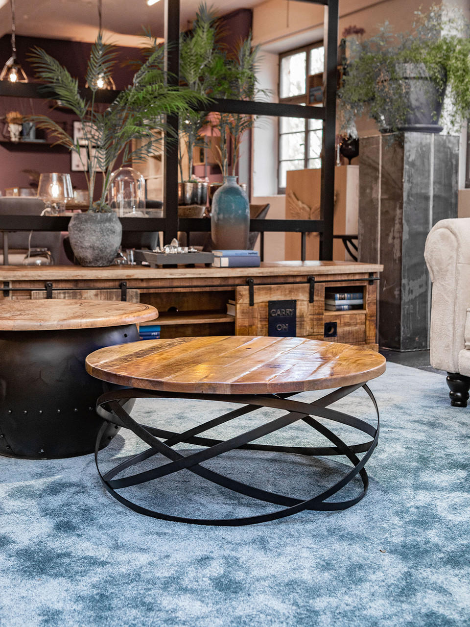 Industrial Style Wohnzimmer Couchtisch