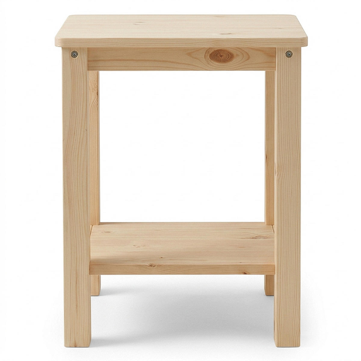 NACHTTISCH Kiefer natur 47/38/32 cm - Braun, Holz (38/47/32cm) - Homestyle4u