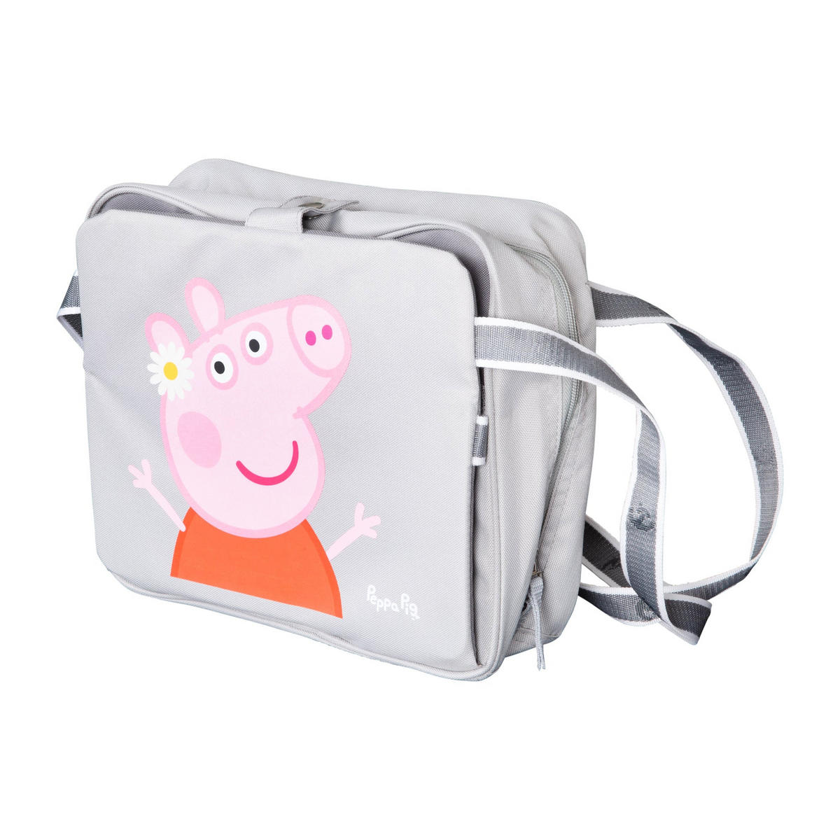 BOOSTERSITZ Peppa Pig - Grau, Textil (28/30/23cm) - Roba