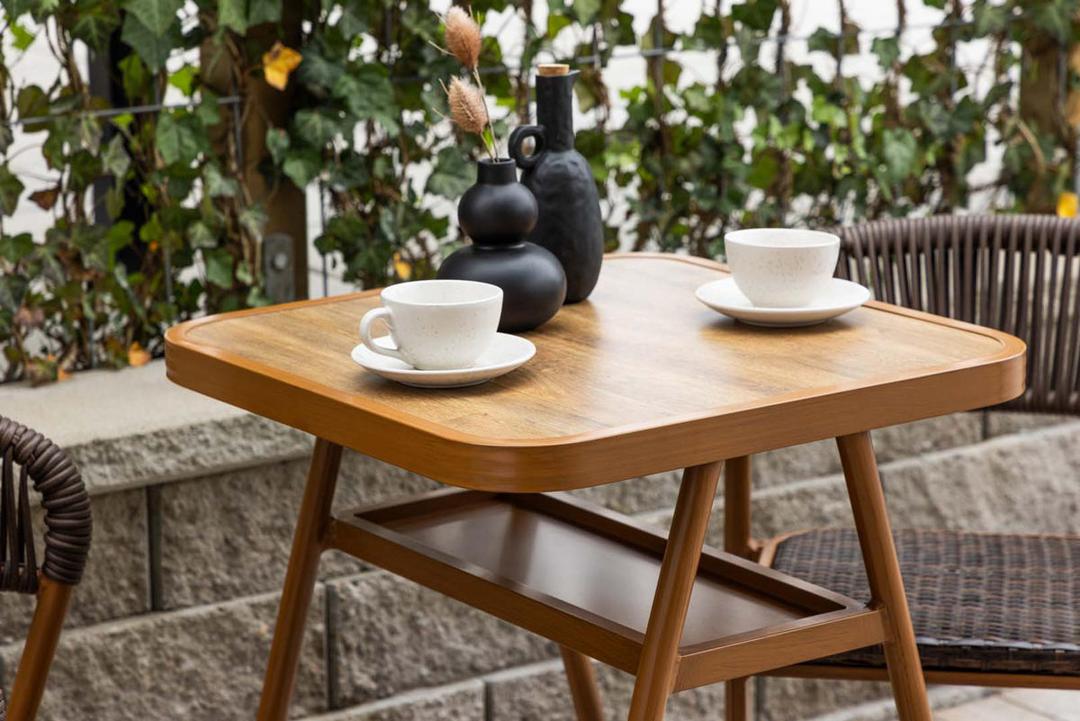 GARTENSET braun - Braun, Holzwerkstoff - ebuy24