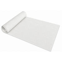 TISCHLÄUFER 40/100 cm Weiß Leinenoptik - Weiß, Textil (40/100cm) - TiborTex