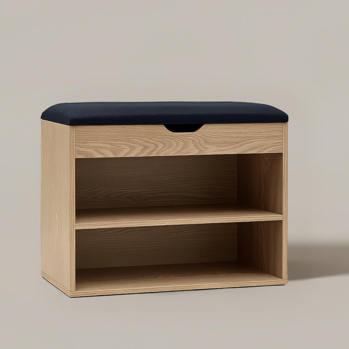 SCHUHREGAL Vault 60/30/47 cm - Braun, Holzwerkstoff (30/47/60cm) - BOXIMO