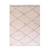 BERBERTEPPICH raffiniert Wolle 250x 363 cm - Weiß, Naturmaterialien (250/363cm) - AFK Living