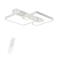 LED-DECKENLEUCHTE Carsten 61/47/6 cm - Weiß, Metall (60/47/6cm) - ZMH
