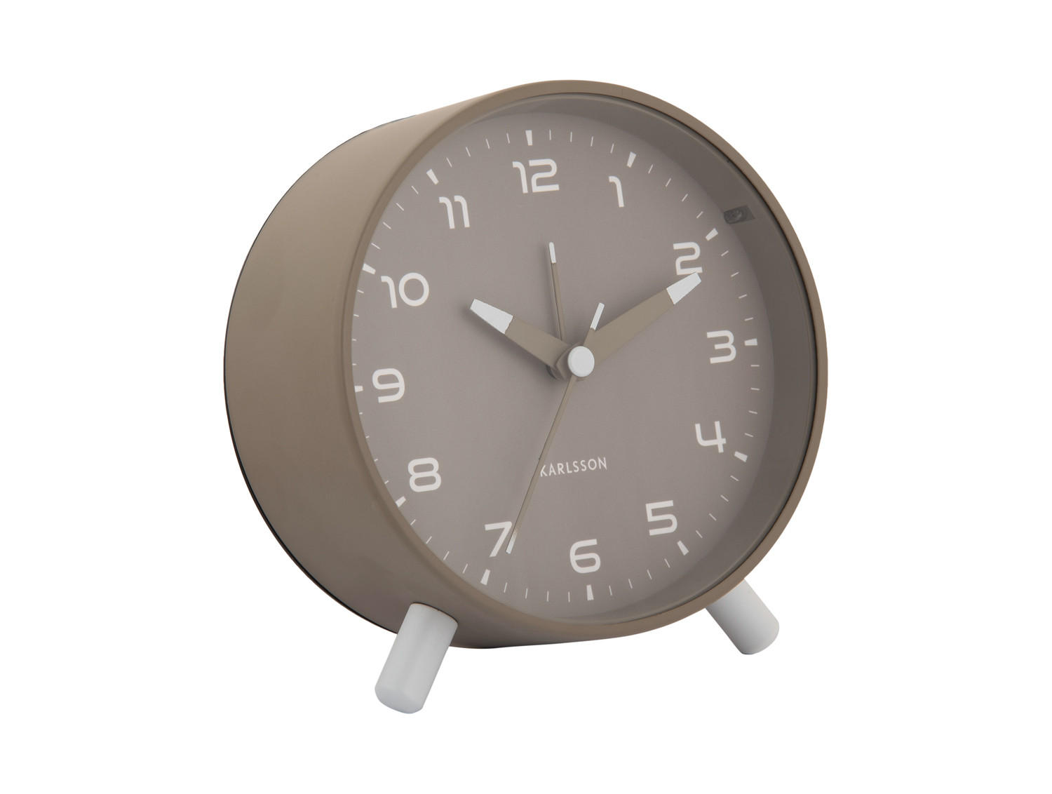 WECKER Orgullo 5/11/12 cm - Grau, Metall (11/12/5cm) - Karlsson