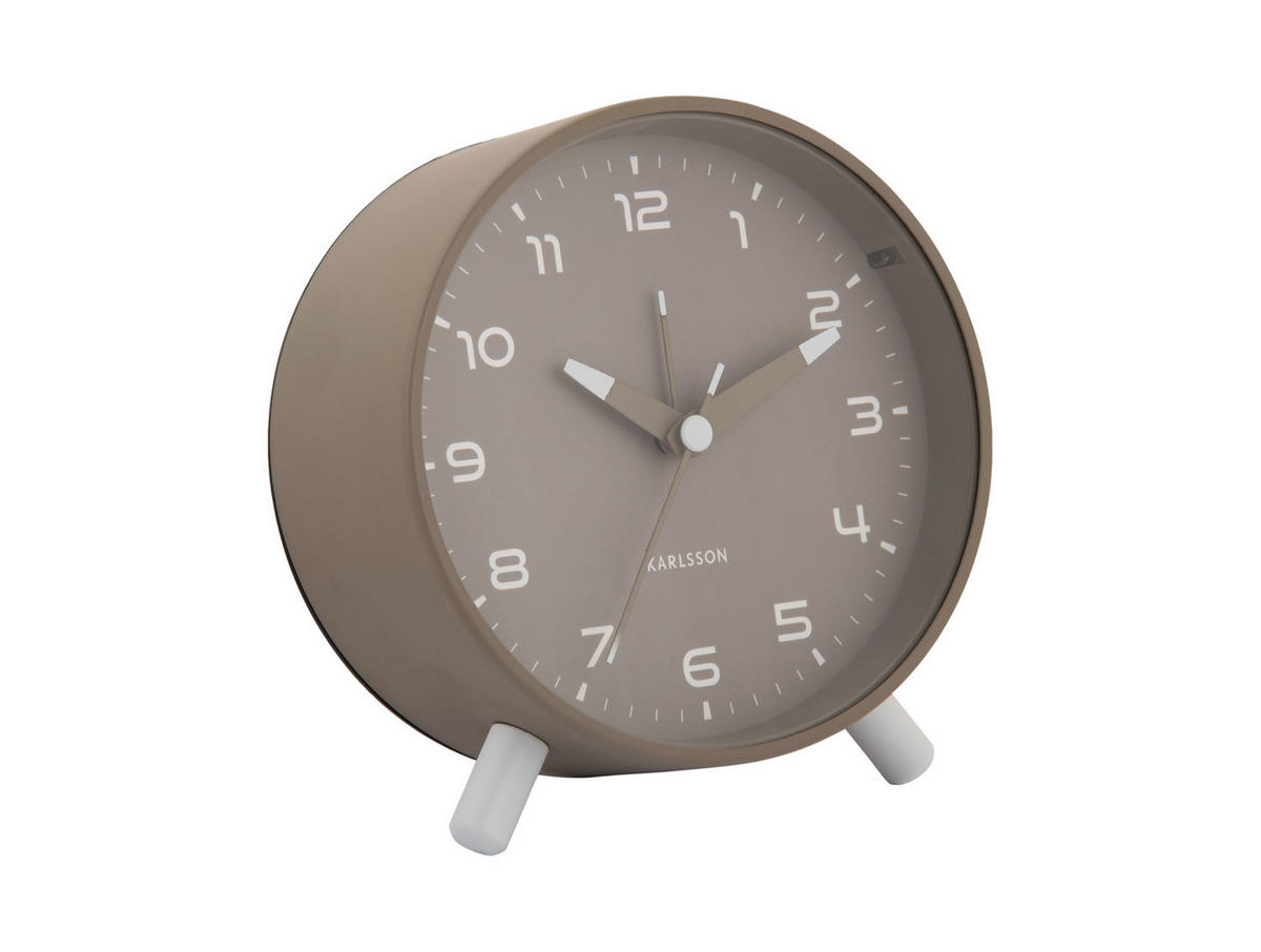 WECKER Orgullo 5/11/12 cm - Grau, Metall (11/12/5cm) - Karlsson