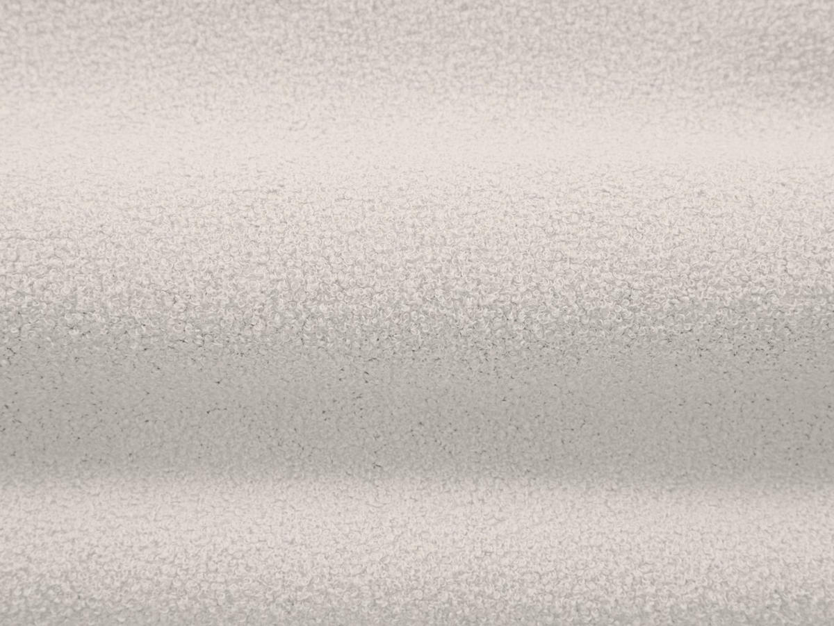 SOFA Jenny aus Boucle elfenbein 3 Sitzplätze - Creme, Textil (90/73/178cm) - Micadoni