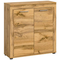 HIGHBOARD JAM (B/H/T: ca. 80/88/35 cm) in Wotan Eiche Nachbildung/Wotan Eiche Nachbildung - Eiche Wotan, Holzwerkstoff (80/88/35cm)