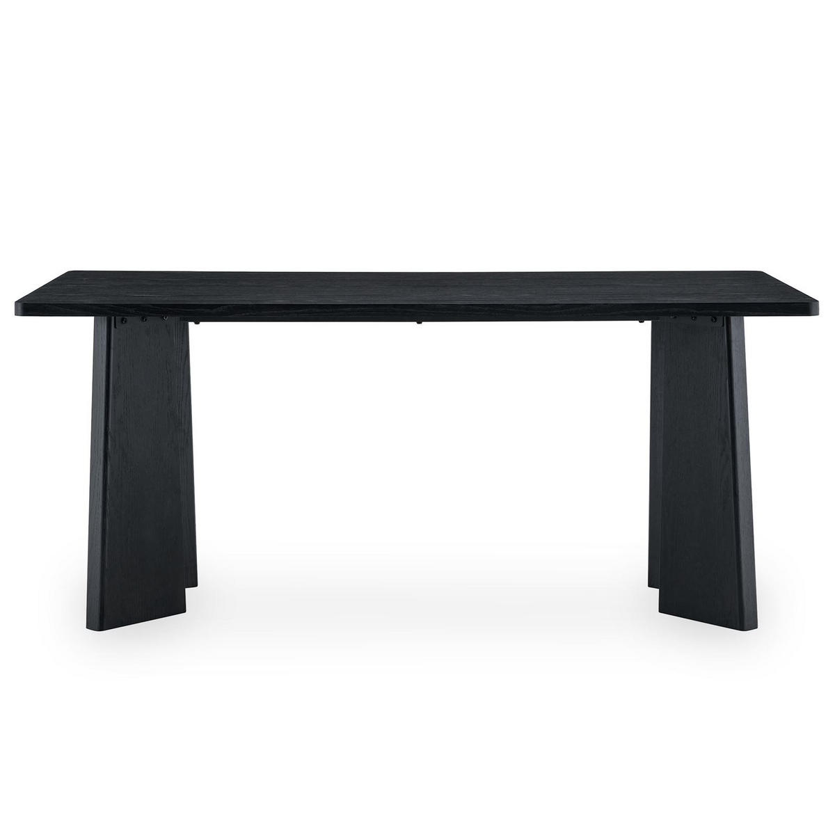 ESSTISCH OLISES schwarz - Schwarz, Holzwerkstoff (90/180/76cm) - IDIMEX