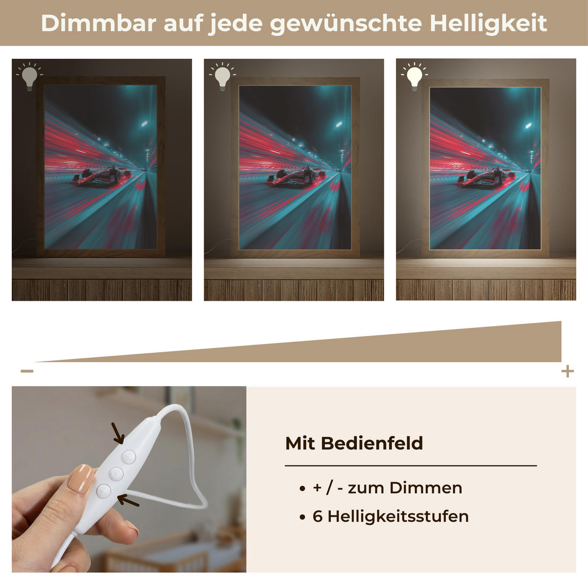 NACHTTISCHLAMPE Rennwagen - Rot - Geschwindigkeit 20x30 cm - Türkis, Holzwerkstoff (8/20/30cm)