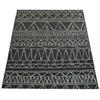 OUTDOORTEPPICH 120/160 cm Illusion 321 - Schwarz, Textil (120/160cm) - Paco Home