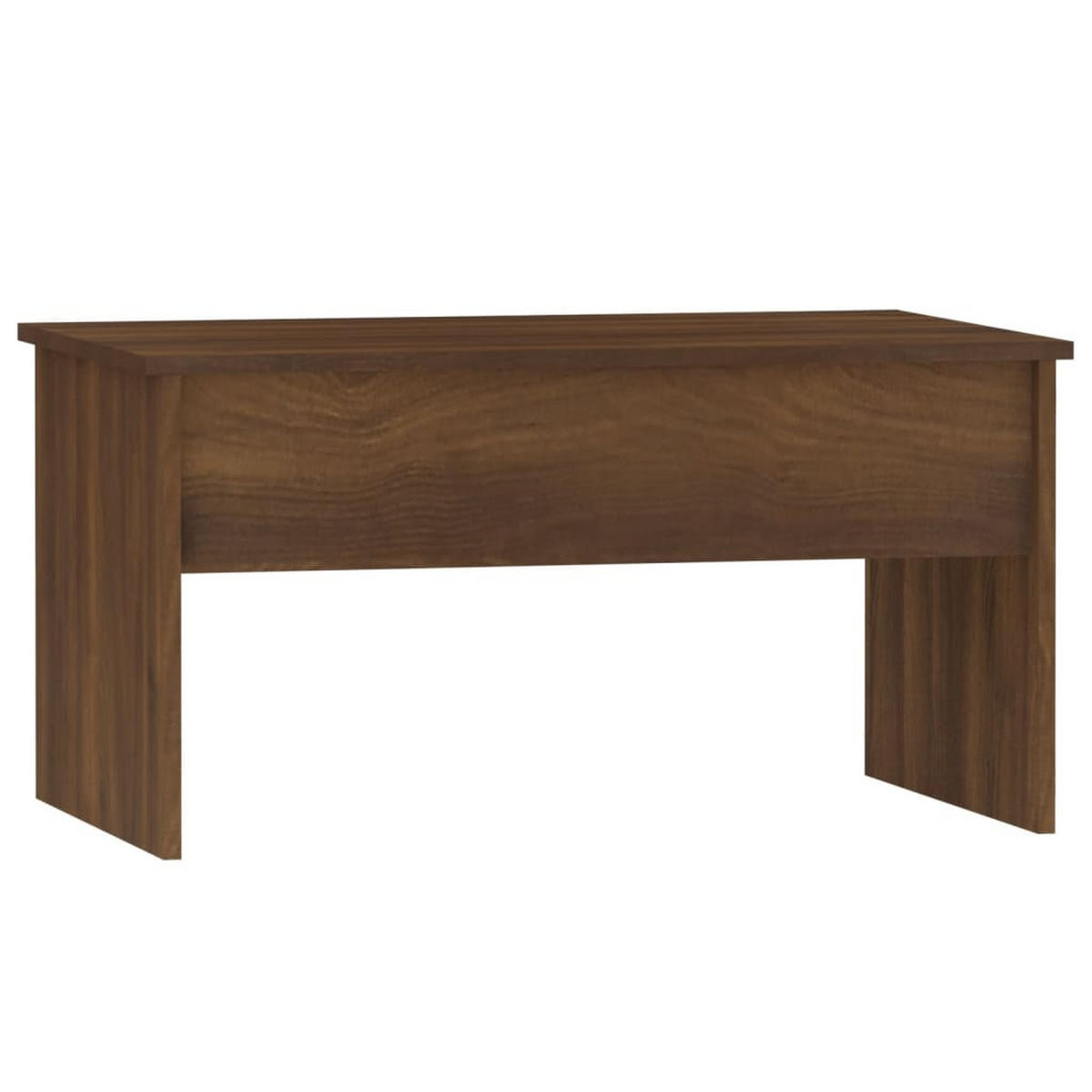COUCHTISCH Braun Eichen-Optik 80x50,5x41,5 cm Holzwerkstoff - Braun, Holzwerkstoff (80/50.5/41.5cm) - furnicato