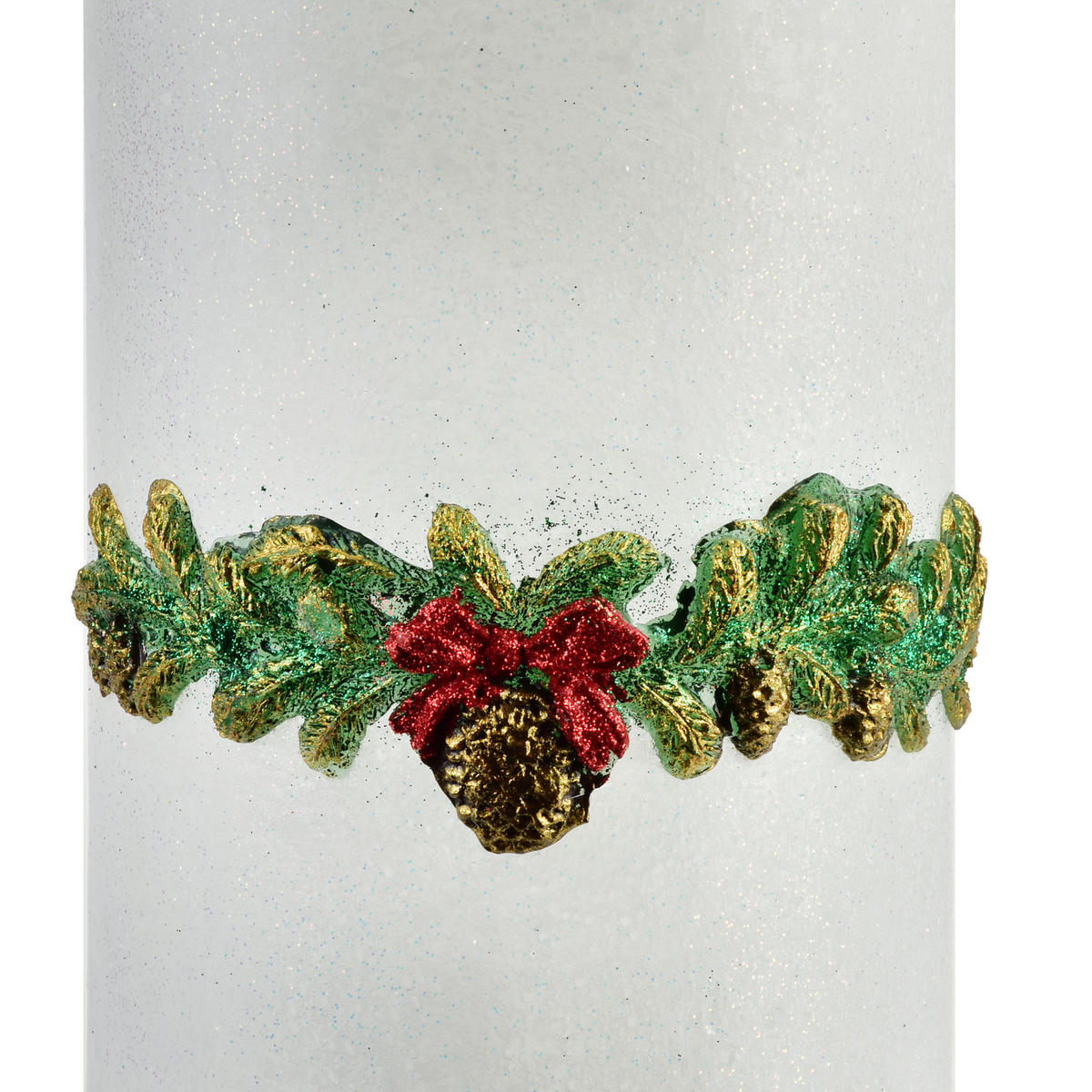 TEELICHTHALTER Wianek Weiß 36/12/36 cm Naturmaterial - Weiß, Naturmaterialien (36cm) - Mondex