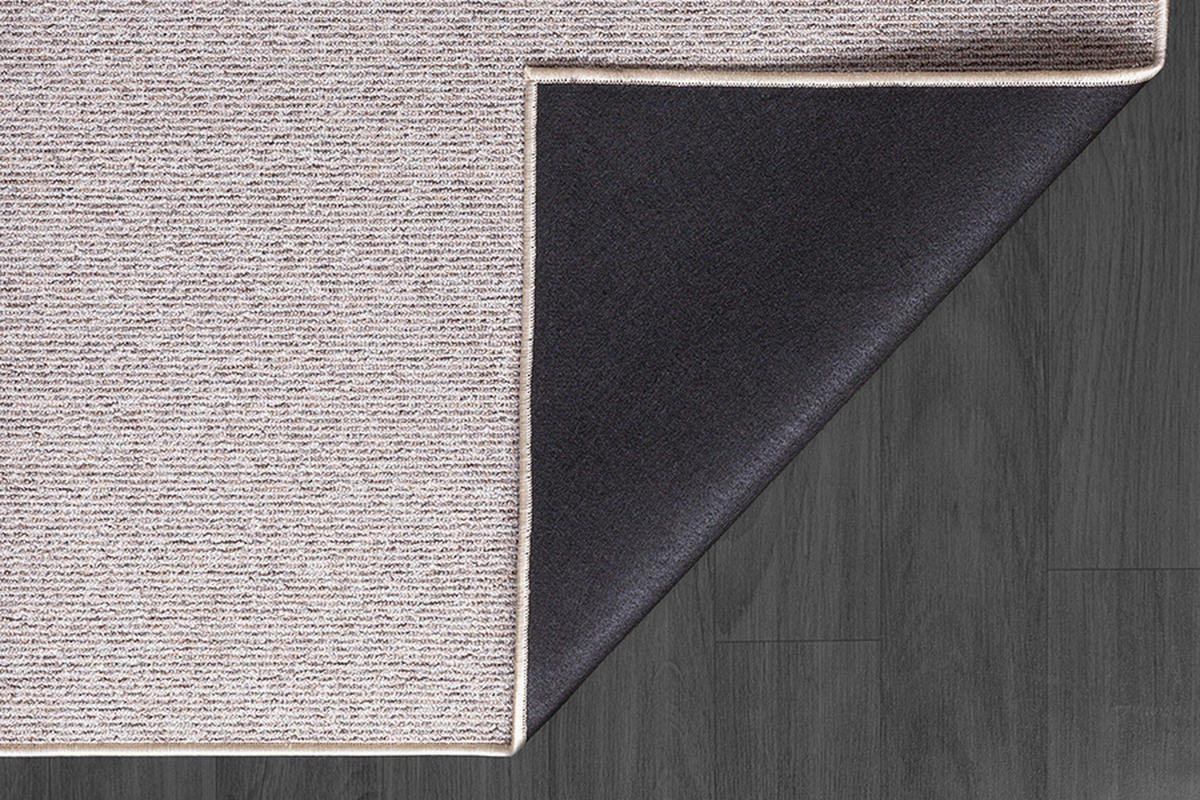 TEPPICH Niederflor Uni COLFOSCO Polypropylen Beige 133 x 133 cm - Beige, Textil (240/340cm) - KADIMA DESIGN