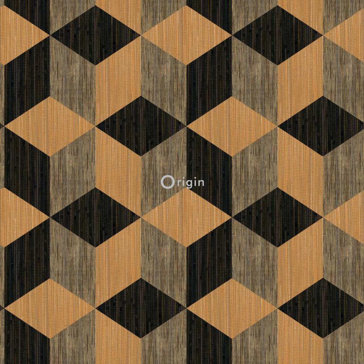 XXL-VLIESTAPETE 3D Grasmuster 50 x 900 cm - Braun, Papier (50/900cm) - Origin Wallcoverings