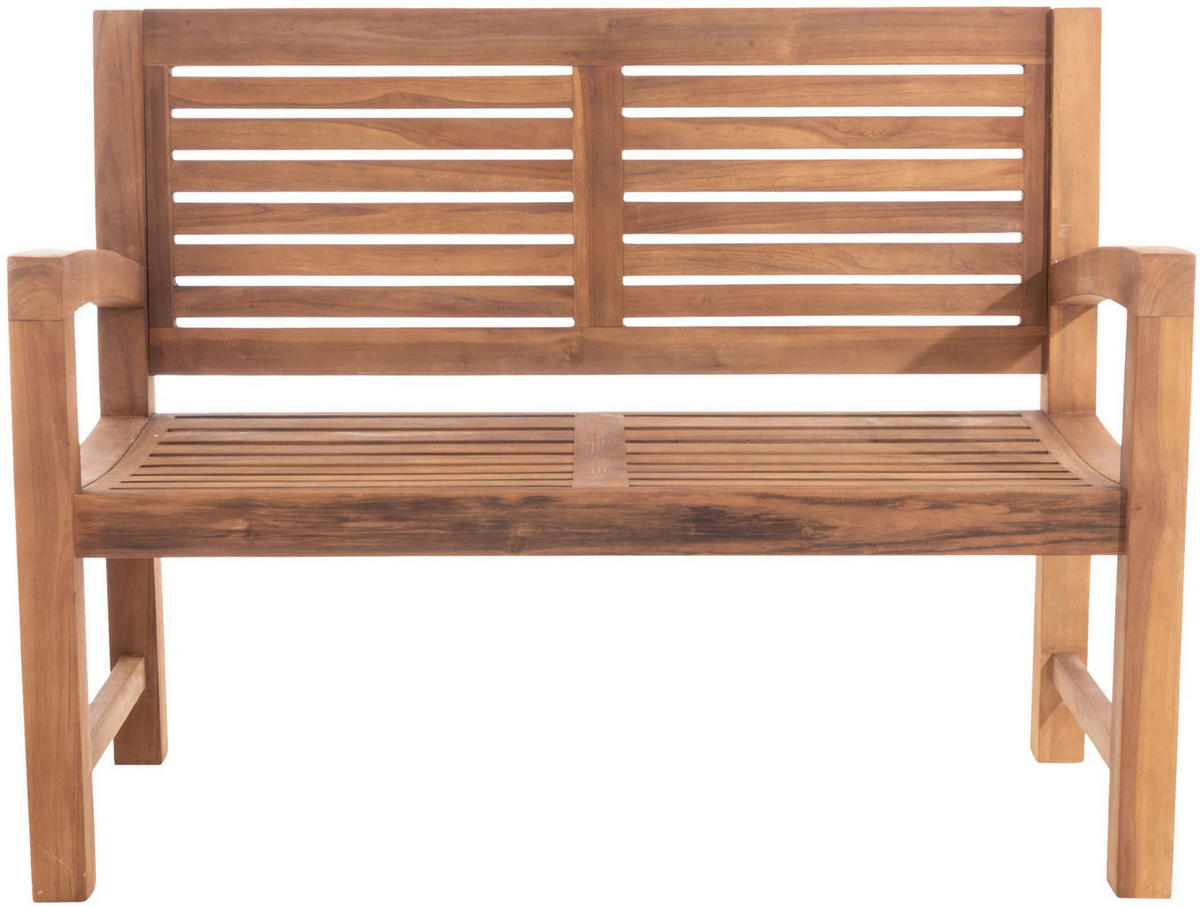 TEAKBANK Halmur 120 cmTeak - Braun, Holz (120/92/59cm) - TPFGarden