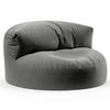 INDOOR OUTDOOR SITZSACK Lounge Sofa - Anthrazit, Textil (90/50/50cm) - Green Bean