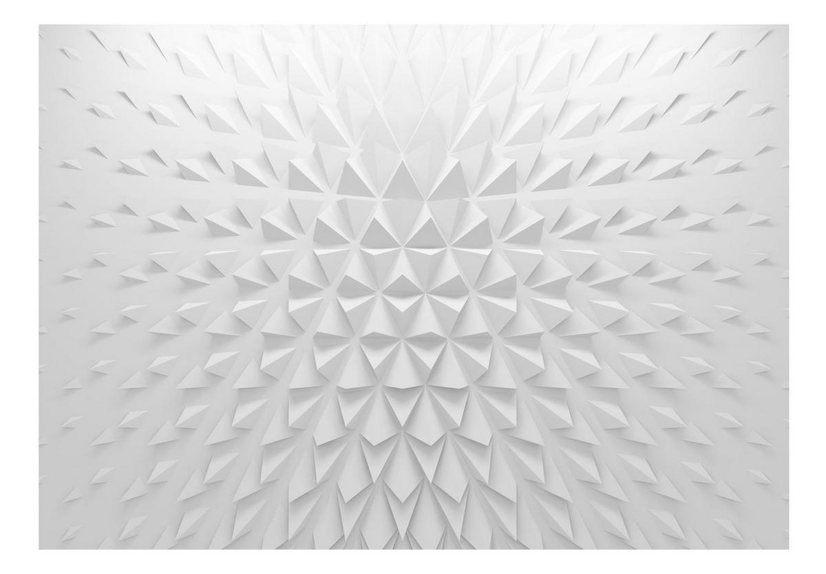 VLIESTAPETE Grau 150/105 cm - Weiß/Grau, Textil (150/1cm) - KUNSTLOFT