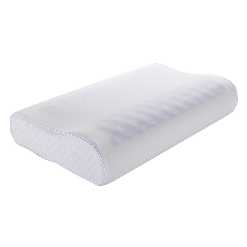 KOPFKISSEN Thermorelax Contour - Weiß, Textil (36/61cm) - Mr Mattress