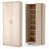 MEHRZWECKSCHRANK R002 Sonoma - Sonoma Eiche, Holzwerkstoff (74/180/35cm) - roe furniture