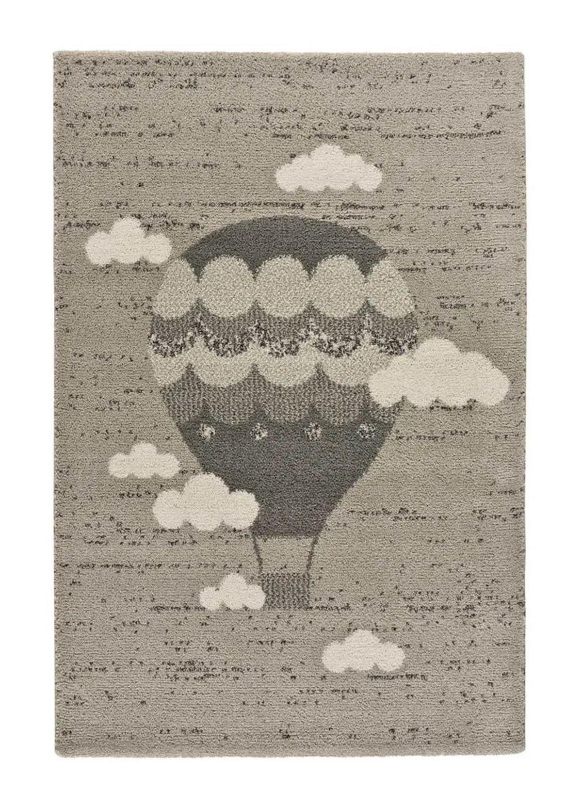 KINDERTEPPICH Grau Cranberry 115/170 cm - Grau, Naturmaterialien/Textil (115/170cm) - Atticgo